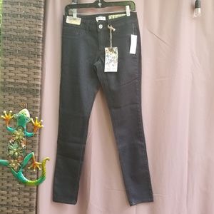 Indigo Rein Black Embellished Jeans